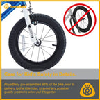 Royalbaby Kids Bike Freestyle BMX Bicycle with Training Wheels Kickstand