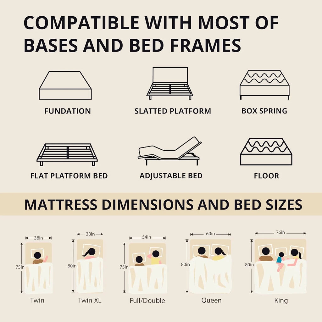 EGOHOME 14 Inch King Size Memory Foam Mattress for Back Pain, Cooling Gel Mattress Bed in a Box, Made in USA, CertiPUR-US Certified, Therapeutic Medium Mattress, 76x80x14 Black