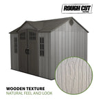 LIFETIME 10 FT. X 8 FT. OUTDOOR STORAGE SHED