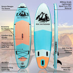 ROC inflatable stand-up paddle board SUP paddle board accessories Anti-slip comfortable deck