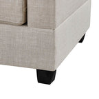 Chenault 92&prime;&prime; Wide Reversible Modular Sofa &amp; Chaise With Ottoman