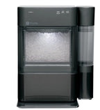 Countertop Nugget Ice Maker | Ice Machine with WiFi Connectivity | Smart Home Kitchen Essentials | Black Stainless