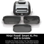 Ninja Foodi Smart XL 6-in-1 Indoor Grill with Air Fry Bake Roast Broil and Dehydrate