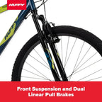 Huffy Stone Mountain Hardtail Mountain Bike for Boys/Girls/Men/Women 20"/24"/26" Sizes