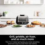 Ninja Foodi Smart XL 6-in-1 Indoor Grill with Air Fry Bake Roast Broil and Dehydrate