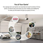 Genie Chain Drive 750 3/4 HPc Garage Door Opener w/Battery Backup - Heavy Duty -