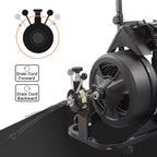 XtremepowerUS 45078 45078 Drain Snake Commercial w/Attachments 100' Electric Sewer