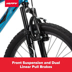 Huffy Stone Mountain Hardtail Mountain Bike for Boys/Girls/Men/Women 20"/24"/26" Sizes