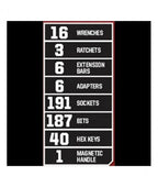 Craftsman 450-Piece Mechanics Tool Set, Ratchet Socket Hand Wrench Toolset