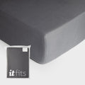 Luxury Australian Cotton Jersey Fitted Sheets, Split King