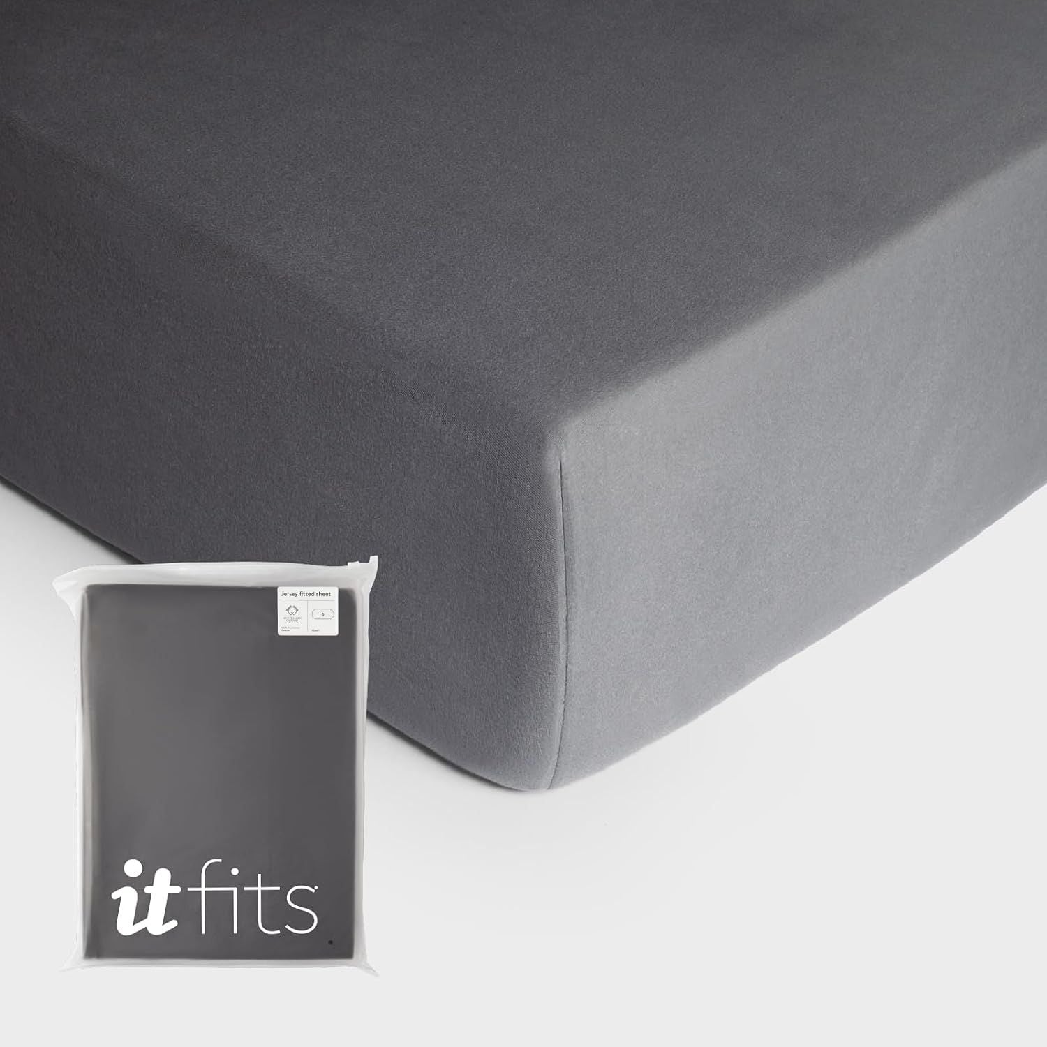 Luxury Australian Cotton Jersey Fitted Sheets, Split King