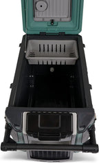70Qt Wheeled Cooler Insulated Hard Shell Ice Chest