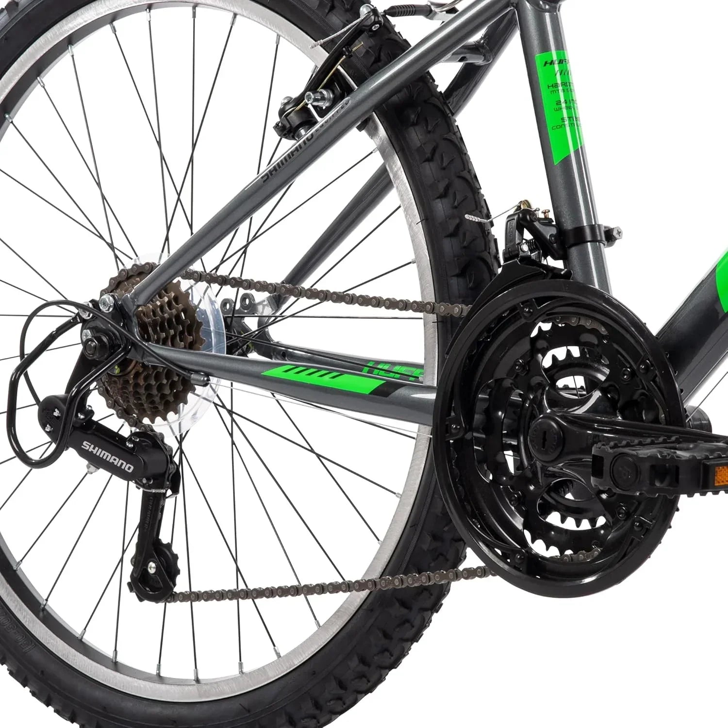 Huffy Stone Mountain Hardtail Mountain Bike for Boys/Girls/Men/Women 20"/24"/26" Sizes