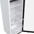 EdgeStar VBM101 22" Wide 10.1 Cu. Ft. Commercial Beverage Merchandiser ?C Stainless Steel, Temp Alarm, Reversible Door