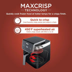 Ninja Air Fryer Pro XL 6-in-1 with 6.5 QT Capacity Max Crisp Air Fry Air Roast Bake