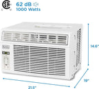 BLACK+DECKER Window Air Conditioner 5000 BTU Cools Up to 150 Square Feet AC Mechanical Controls