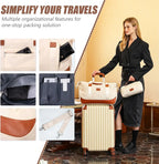 Luggage Sets 5 Piece Suitcases with Wheels Suitcase Set ABS Hard Case Luggage