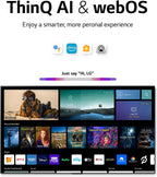 LG C2 Series 55-Inch Class OLED evo Smart TV OLED55C2PUA, 2022 - AI-Powered 4K TV, Alexa Built-in, Dark Silver
