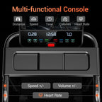Home Treadmill 15% Incline Treadmill 3.0 hp Quiet Brushless Dual Cushion System