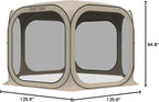 EAST OAK Screen House Tent Pop-Up Portable Screen Room Canopy Instant Screen Tent 10 x 10 FT