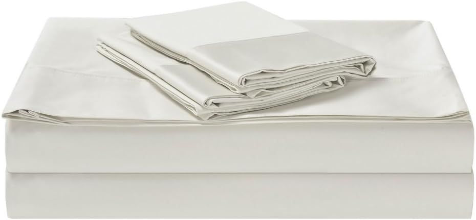 Super King 4 Piece Bed Sheet Set - 1200TC Egyptian Cotton Blend