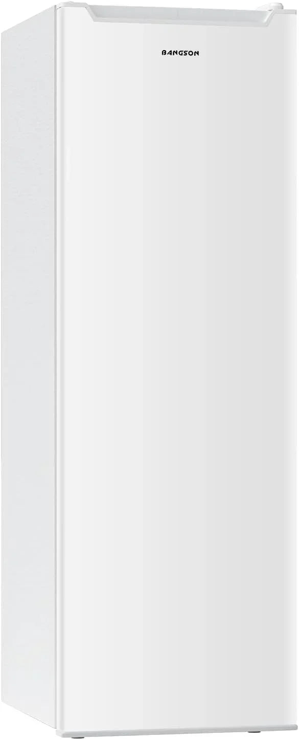 BANGSON Upright Freezer 7.0 Cu.ft Stand Up Freezer Convertible Upright Freezer/Refrigerator