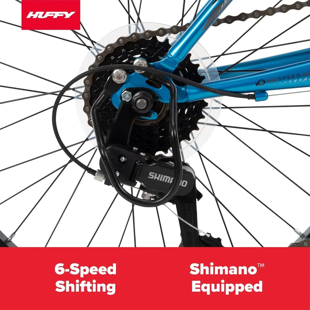 Huffy Stone Mountain Hardtail Mountain Bike for Boys/Girls/Men/Women 20"/24"/26" Sizes