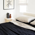 Olara Organic Bamboo Queen Bed Sheet Set - Silky Soft & Cooling, 4 Pieces