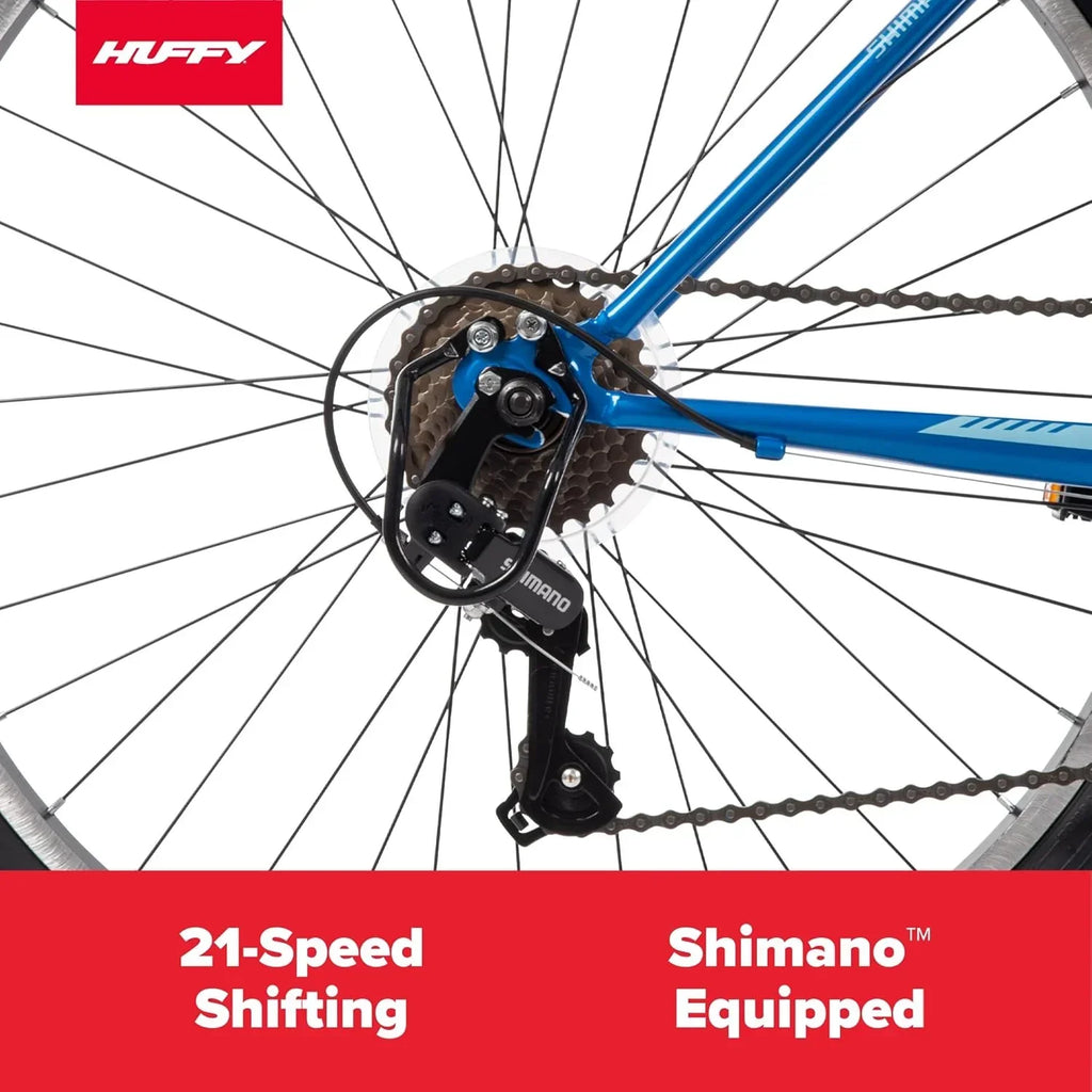 Huffy Stone Mountain Hardtail Mountain Bike for Boys/Girls/Men/Women 20"/24"/26" Sizes