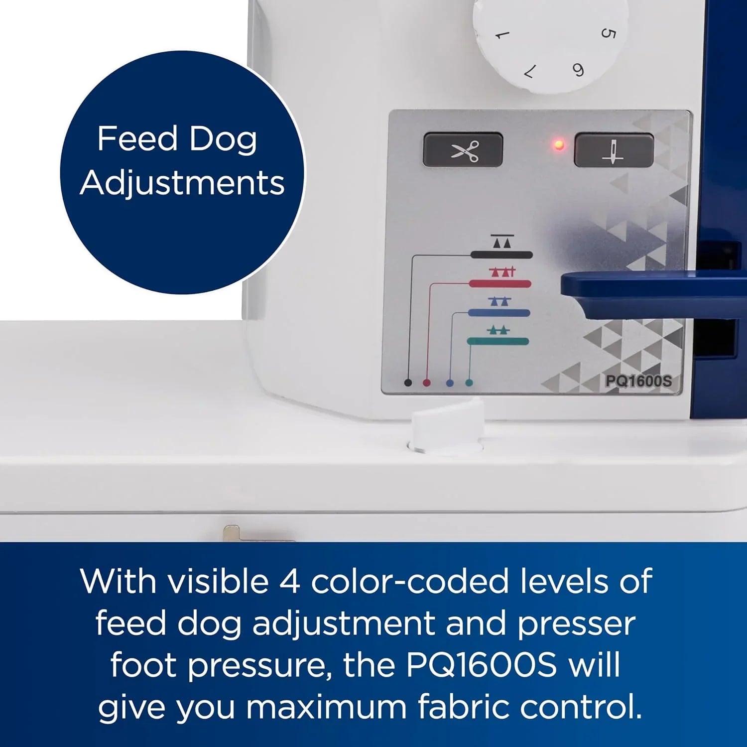 Brother PQ1600S High-Speed Straight Stitch Sewing Quilting Machine