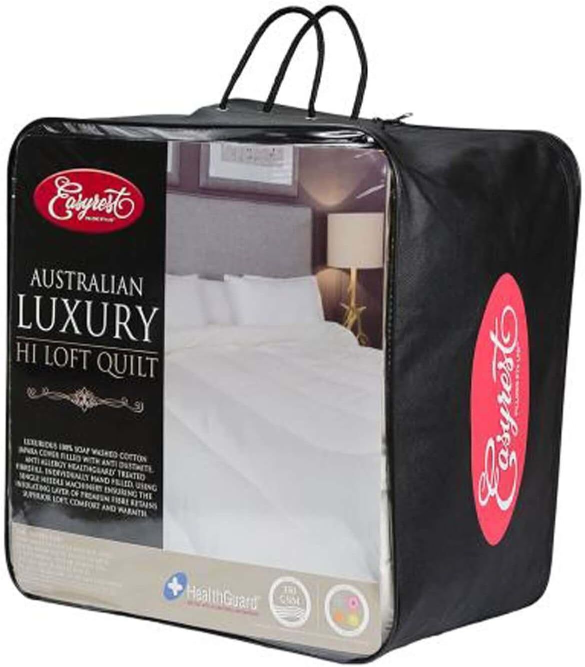 Deluxe 350GSM High Loft Quilt - Super King