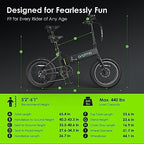 Oraimo 750W-1000W Electric Bike, Up to 45 Miles 557Wh Hidden Li-ion Battery, 7 Speed Gear