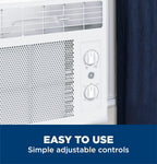 GE Window Air Conditioner Unit 6,000 BTU for Small Rooms up to 250 sq ft. with Adjustable Fan