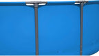 Steel Pro MAX 14 Foot x 48 Inch Round Metal Frame Above Ground Outdoor Swimming Pool Set