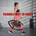 Kanchimi 40" 48" Folding Mini Fitness Indoor Exercise Workout Rebounder Trampoline