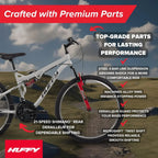 Huffy Stone Mountain Hardtail Mountain Bike for Boys/Girls/Men/Women 20"/24"/26" Sizes