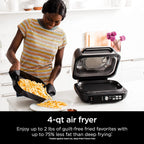 Ninja Foodi Smart XL 6-in-1 Indoor Grill with Air Fry, Bake, Roast, Broil, and Dehydrate, Smart Thermometer