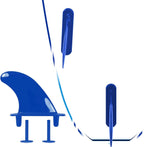 Wavestorm 8ft Classic Surfboard // Foam Wax Free Soft Top Longboard for Adults and Kids of All Levels of Surfing