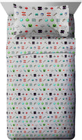 Minecraft Monster Hunters 4-Piece Kids' Bedding Set with Creeper Design