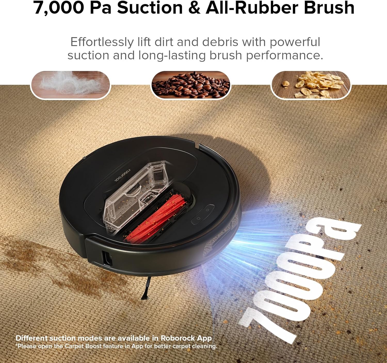 Qrevo Pro Robot Vacuum and Mop with FlexiArm Design Edge Mopping, Dynamic Hot Water Mop Washing and Auto Mop Drying, Intelligent Dirt Detection, 7,000 Pa Suction, Ideal for Carpets
