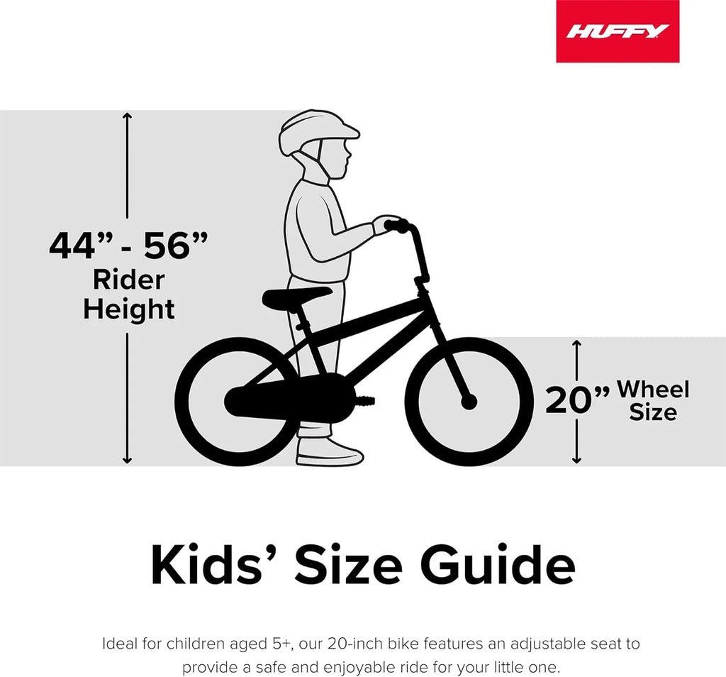 Huffy Stone Mountain Hardtail Mountain Bike for Boys/Girls/Men/Women 20"/24"/26" Sizes