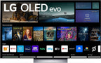 LG C2 Series 55-Inch Class OLED evo Smart TV OLED55C2PUA, 2022 - AI-Powered 4K TV, Alexa Built-in, Dark Silver
