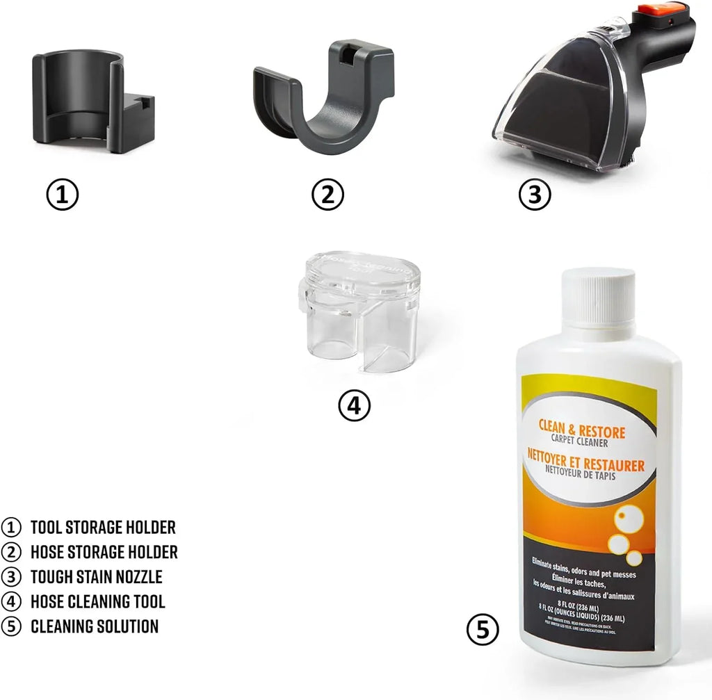 Armor All SCA702 901 Portable Spot Cleaner for Car Cleaning Carpet Upholstery Stains