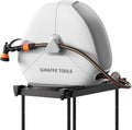 Giraffe Tools 25M Retractable Garden Hose Reel with 9-Function Sprayer