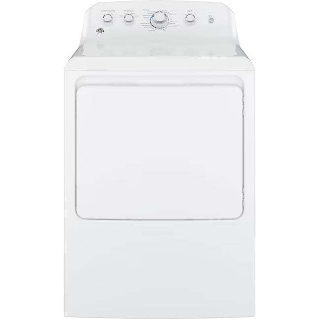 GE 7.2-cu ft Electric Dryer (White)