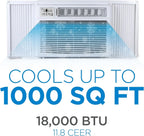 BLACK+DECKER Window Air Conditioner 5000 BTU Cools Up to 150 Square Feet AC Mechanical Controls