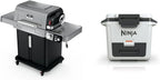 Ninja FlexFlame Grill and Smoker Electric Propane Grill Roaster BBQ Grill 5-in-1 Cooking System