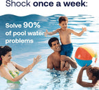 Power Steel 14' x 8'2" x 39.5" Oval Above Ground Pool Set | Includes 530gal Filter Pump, Ladder, ChemConnect Dispener