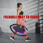 Kanchimi 40" 48" Folding Mini Fitness Indoor Exercise Workout Rebounder Trampoline