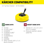 Kärcher Pressure Washer K1700 3 nozzles detergent box